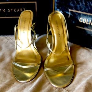 Colin Stuart gold heels